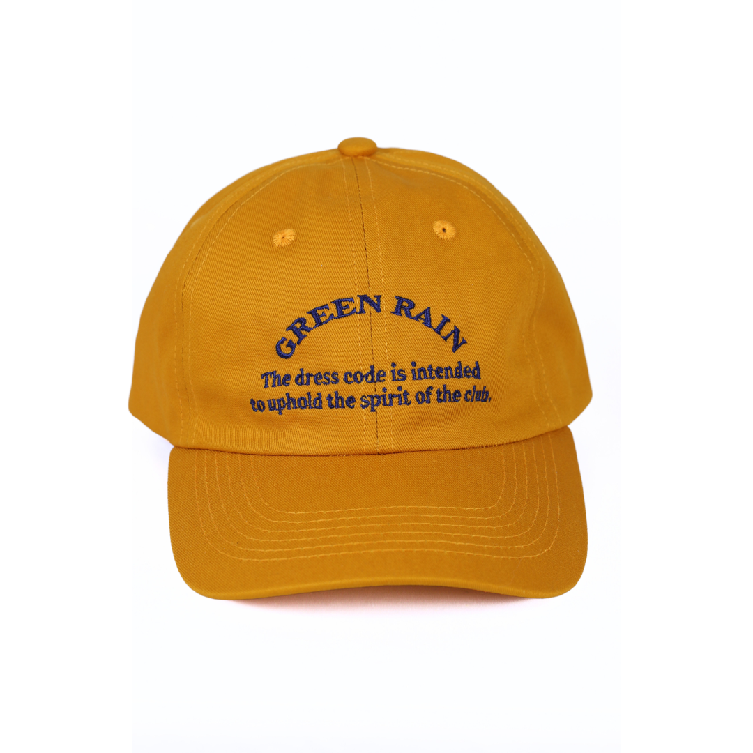 CLUB CAP - MUSTARD