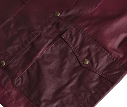 SAM JACKET - AUBERGINE
