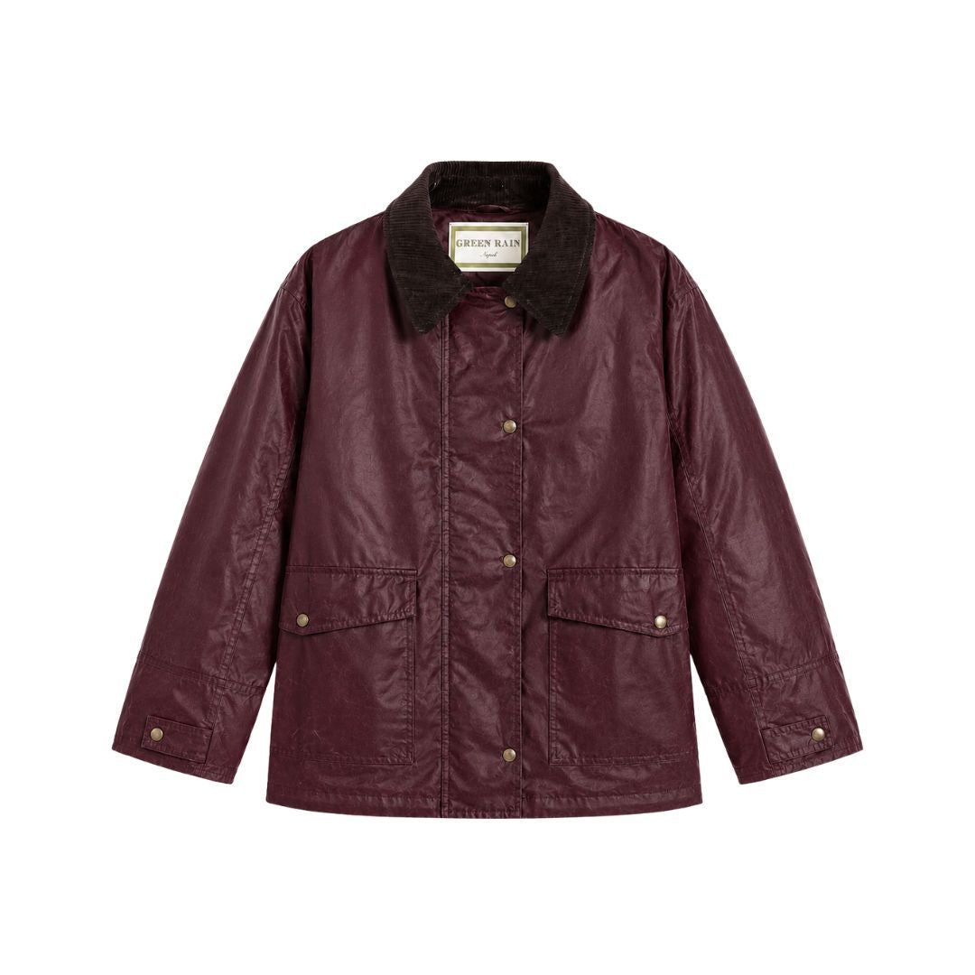 SAM JACKET - AUBERGINE