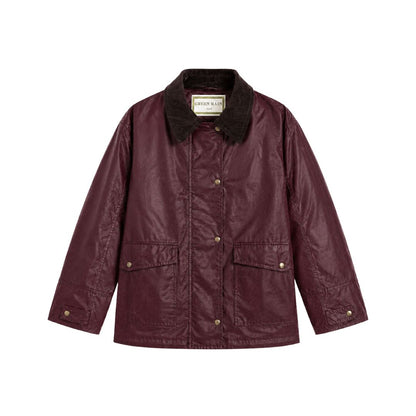 SAM JACKET - AUBERGINE