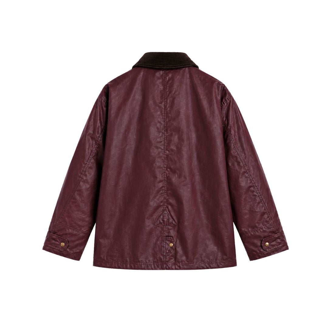 SAM JACKET - AUBERGINE