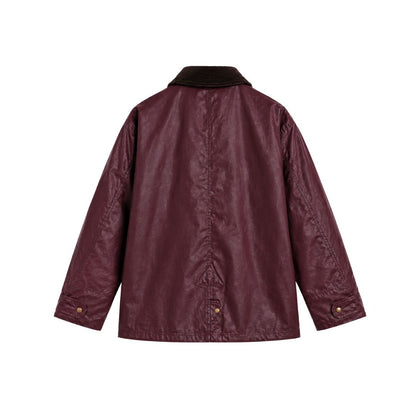 SAM JACKET - AUBERGINE