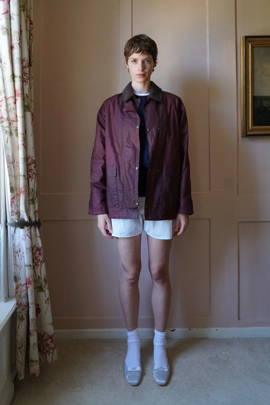 SAM JACKET - AUBERGINE