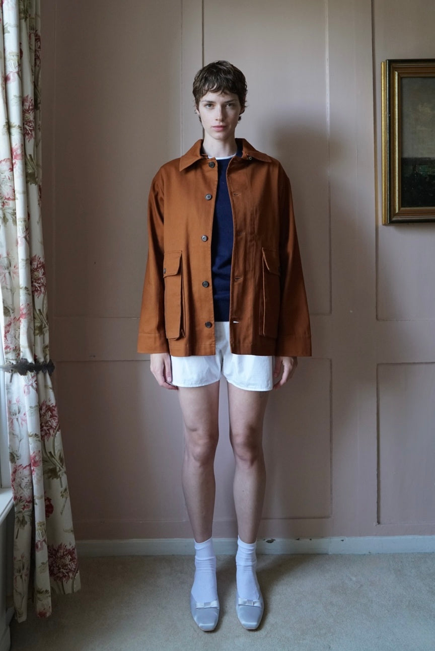 LEE JACKET - TERRACOTTA