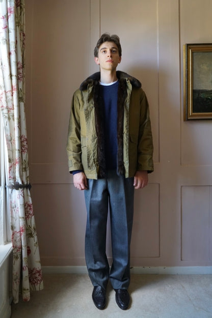 SAM MINK JACKET - SAND