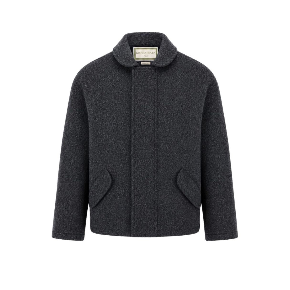 DADO JACKET - BLUE & GREY MELANGE