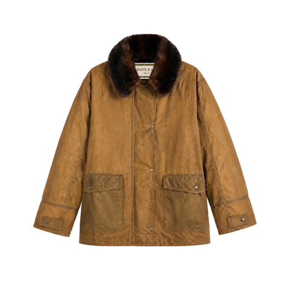 SAM MINK JACKET - SAND